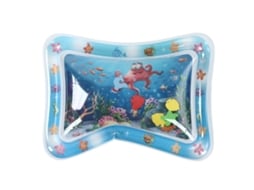 Ats colchoneta de Agua Inflable Anti fugas Pvc para Bebés Juguete Tummy Time Estilo Pulpo Portátil