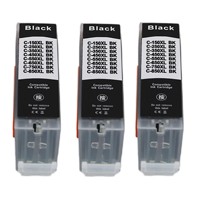 Pgi750bk 3pc Pgi750 Cli751 750 751 XL Ink Cartridges For Canon Mg6370 Mg7170 Ip8770 Mg5470 Mx727 Mx927 MDUG