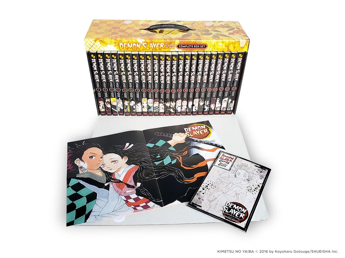  Demon Slayer Complete Box Set: Includes volumes 1-23 with  premium: 9781974725953: Gotouge, Koyoharu: Books