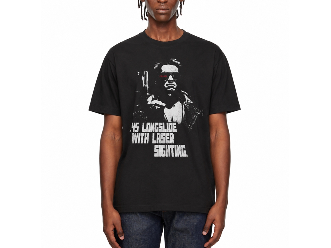 Rockinstone Terminator Longslide Black Adult T-shirt Size:s