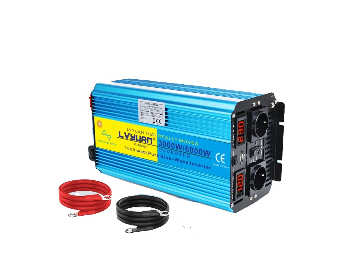 Inversor De Potência, Onda Senoidal Pura, Compatibilidade Versátil, 12v 6000w