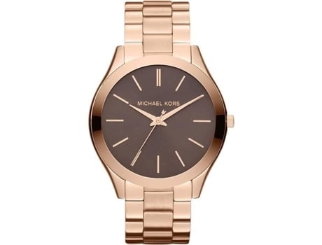 Michael Kors Mk3181 Relógio Feminino Quartzo Analógico Pulseira de Aço Inoxidável Rosa Rosa AUTREMENT