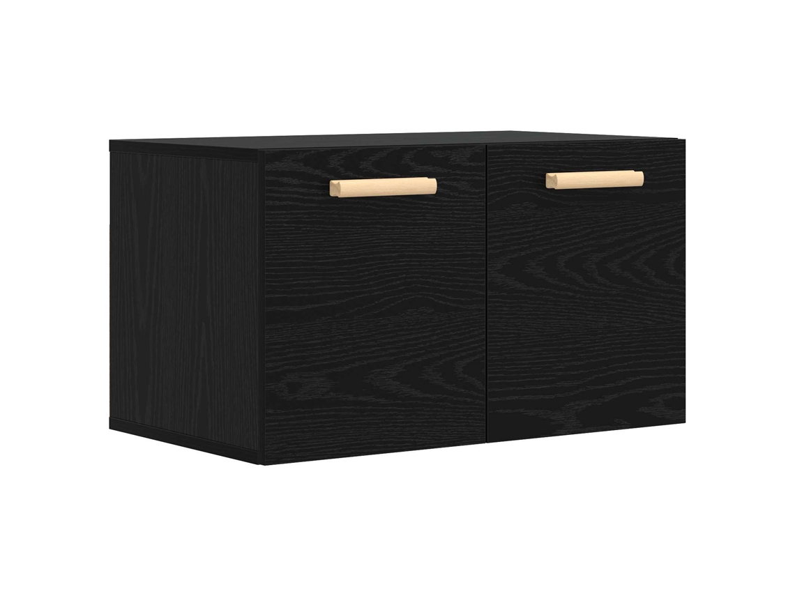 Maison Exclusive - Armário De Parede Carvalho Preto 60 X 36,5 X 35 Cm