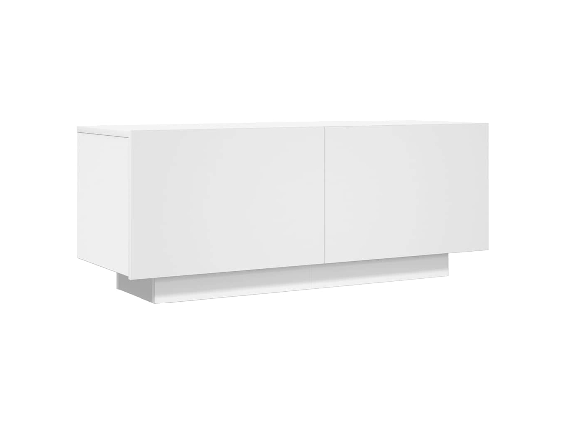 Tv Cabinet, Tv Cabinets Vidaxl Branco Madeira Processada (n/a)