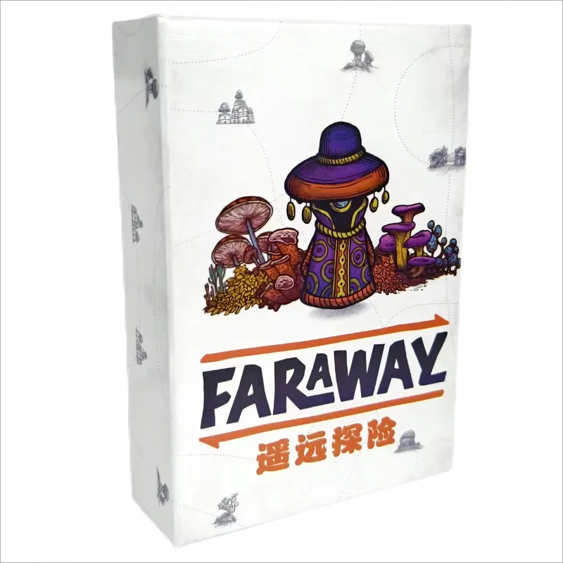 O Jogo De Tabuleiro "far Away" É Perfeito Para Jogar Com A Família E Os Amigos.