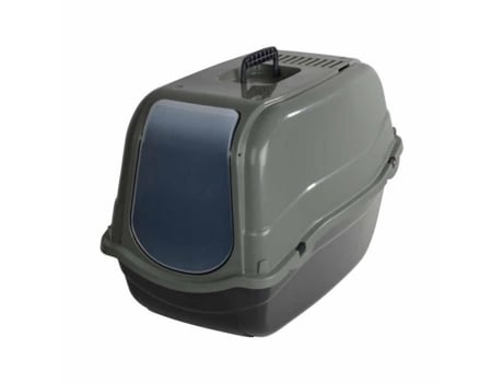 Areia Para Gatos Sanita 57cm Verde E Antracite Prático Eficaz Filtro De Carbono Incluído Love Story