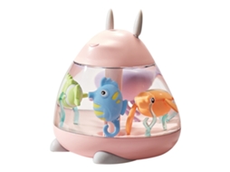 Humidificador Portátil Usb com Design de Animais Marinhos da LAXISCREED, Compacto, Rosa, Ideal para Quarto, Escritório e Carro
