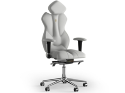 Cadeira de Escritório Ergonómica KULIK Royal PU Couro (Branco -130x50x50cm)