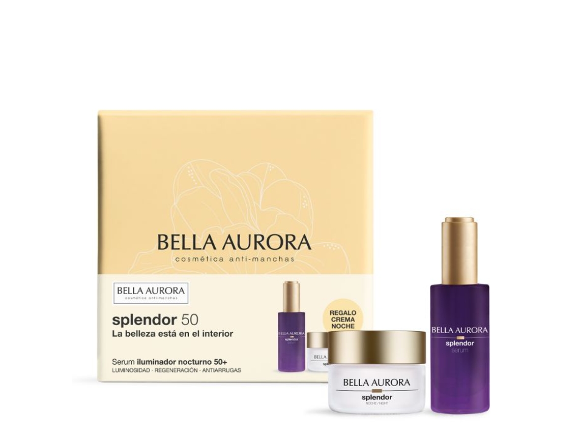 Conjunto Splendor Sérum Iluminador Noturno + Creme Noturno