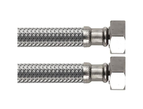 Mangueira Fêmea Dupla Boutte 12x17 Aço Inoxidável 30 Cm
