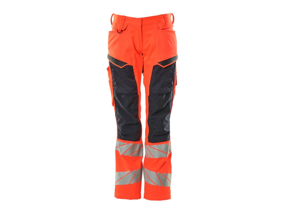 Calças Grandes Com Bolsos Para Joelheiras Accelerate Safe 19578 Laranja 36 / 32 MASCOT