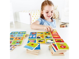 Quebra Cabeça De Madeira Hape Story Lines Brinquedo Educativo Para Crianças