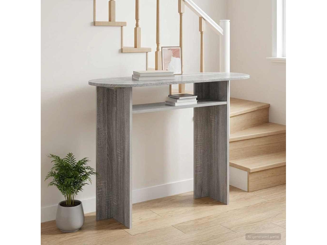 Vidaxl Aparador Sonoma Cinzento 100 X 39,5 X 75 Cm