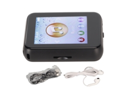 Aetheria reprodutor Mp3 Bluetooth com Tela Touch 1.8 Polegadas Hifi Lossless 8g Alto falante Gravador