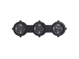 Relógio DKD HOME DECOR Preto (Vidro - 58 x 6.5 x 18 cm)