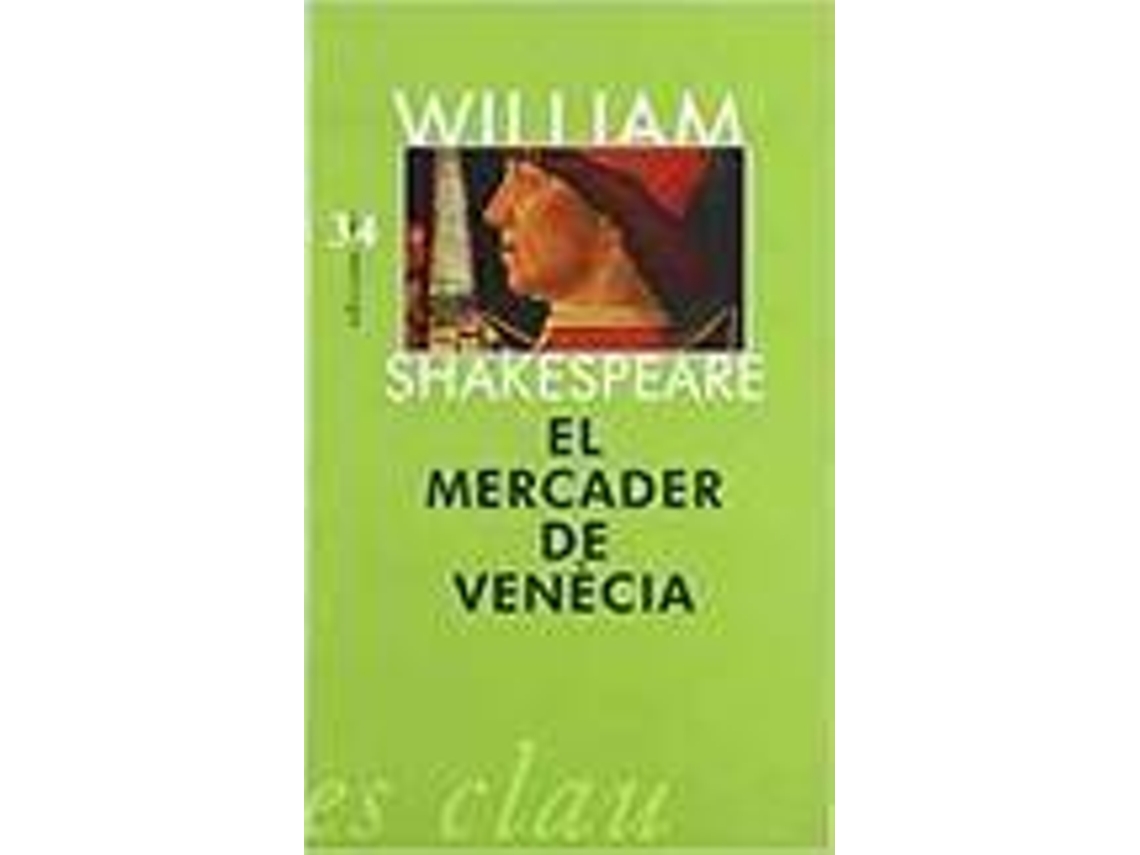 Livro El Mercader De Venècia de William Shakespeare (Inglês)