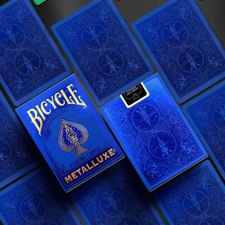 Conjunto De Cartas De Baralho Colecionáveis (azul)