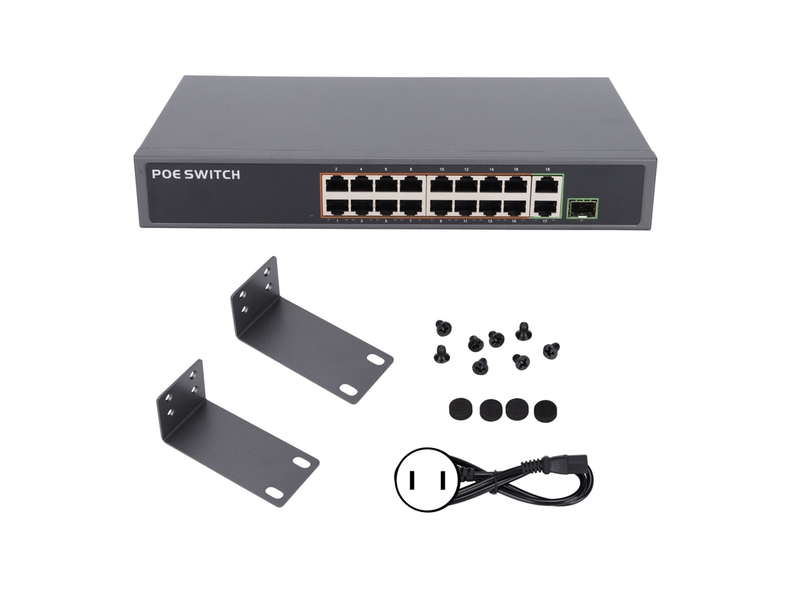 Switch Poe 16+2 Portas LAXISCREED Eua