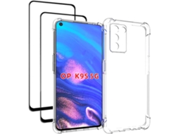 Conjunto de Películas de Ecrã para Oppo K9S HONGWE. Transparente (2un)