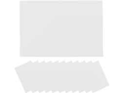 Capas Plásticas Transparentes Foscas Beauvorty Protegem Documentos, Fáceis De Limpar, Pacote Com 100 Unidades