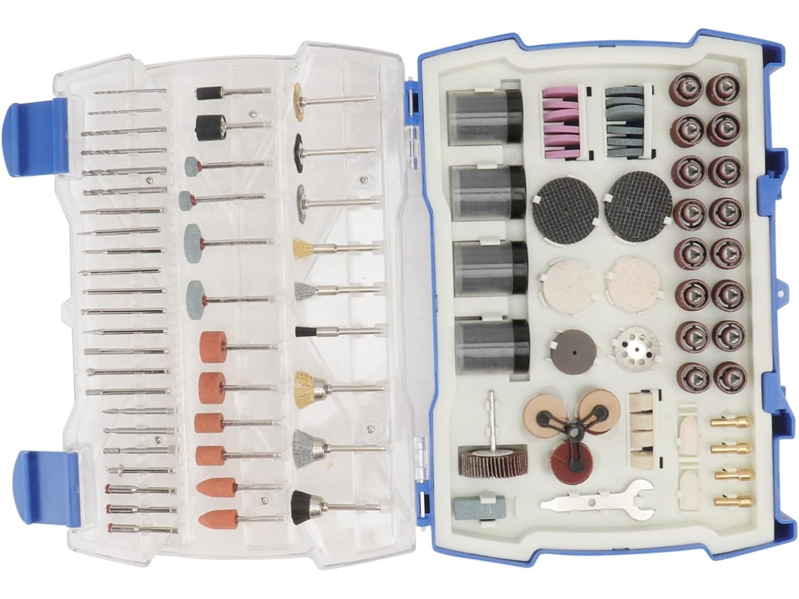 Conjunto de 365 Peças de Acessórios para Ferramentas Rotativas para Gravação, Polimento, Jade, Esmerilhamento e Acabamento de Joias. SFUSHOS