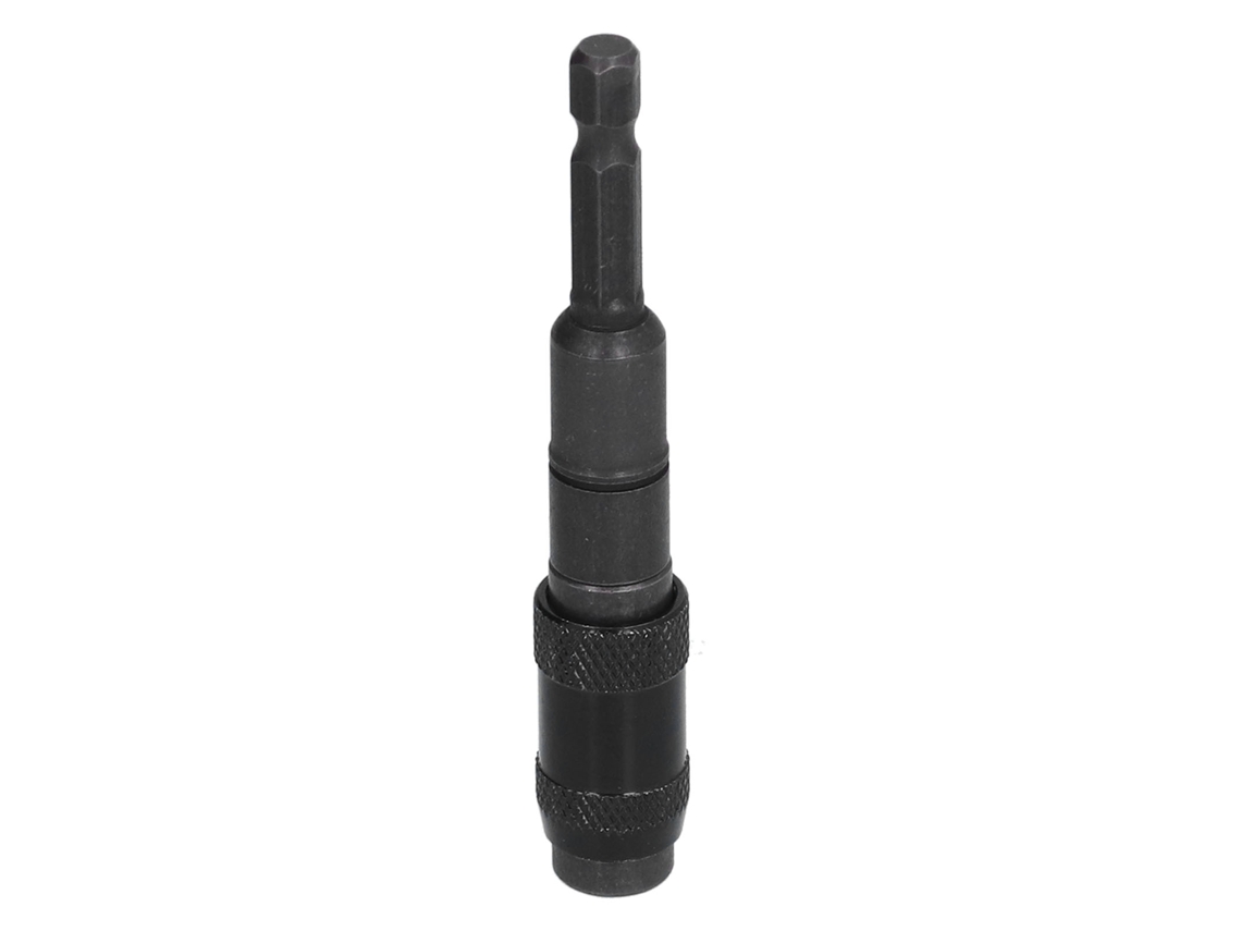Mandril hexagonal com extensão multiângulo, ferramenta manual universal de 1/4 de polegada (totalmente preto)