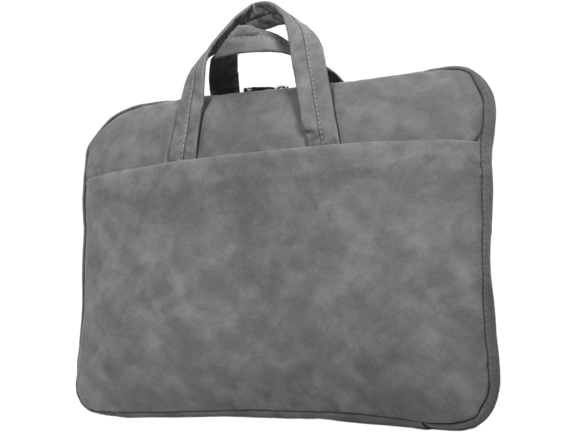 Bolsa Para Laptop De 16 Polegadas Em Couro Pu, Acolchoada