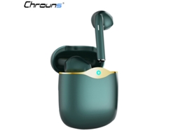 Auriculares Chrons Horas Reprodução Carregamento Sem Yizhood Bluetooth Verde