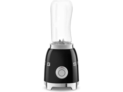 Mini Liquidificador SMEG Pbf01Bleu Com 2 Garrafas To Go