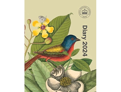 Livro Royal Botanic Gardens Kew Deluxe A5 Diary 2024 de Calendars e Carousel (Inglês)