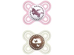 Conjunto 2 Chupetas MAM Perfect Start Rosa (0-2 meses)