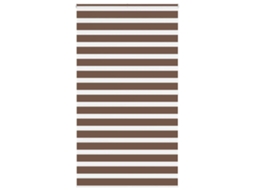 Zebra Blind, Zebra Blinds Vidaxl Marrom Poliéster (135 X 200 Cm)
