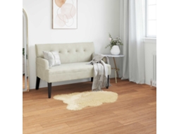 Vidaxl Tapete De De Ovelha Sintética Tafalla Creme 60 X 90 Cm