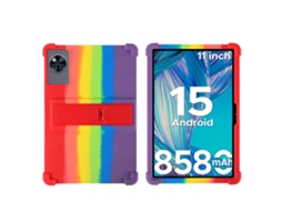 Capa Protetora De Silicone Compatível Com O Tablet Doogee U11, Suporte De 11 Polegadas, Capa Macia À Prova De Quedas, Proteção Total Das Bordas.cores