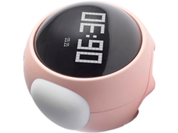 Despertador Led Inteligente Popetpop Com Expressões Luminosas Para Quartos De Meninos E Meninas, Feito De Abs, Pc E