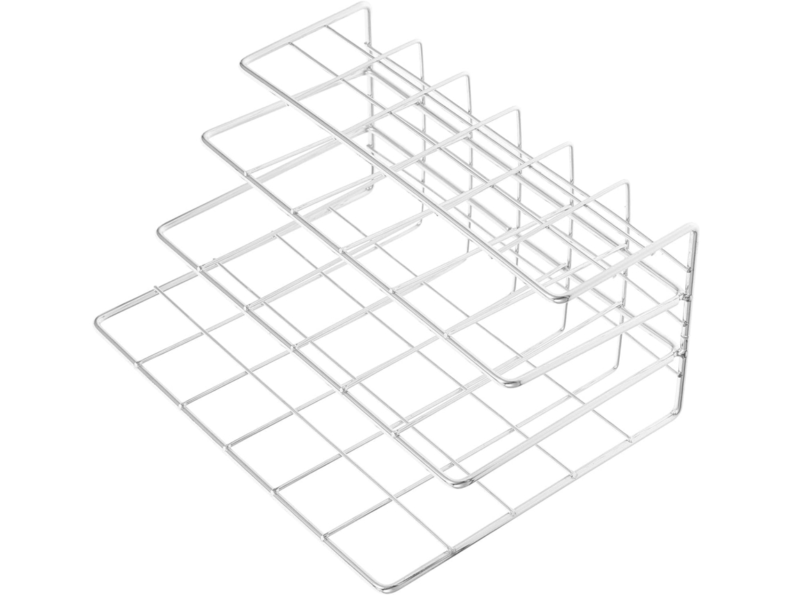 Organizador de Mesa Topbathy em Ferro para Arquivos e Correspondências, Multifuncional com Compartimentos Cart