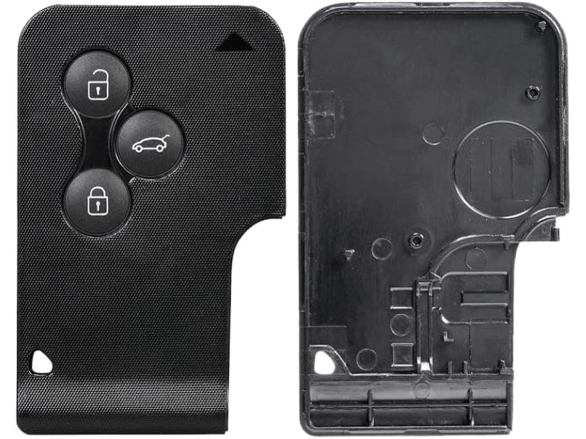 Chave De Entrada Sem 3 Botões, Controle Remoto E Capa Para Cartão Compatíveis Com Logan 2e 3
