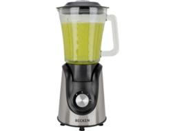 Liquidificador BECKEN BTB 2312 (600 W - 1.5 L - Inox e Preto)