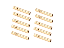 10 Pcs Plugues Banana Femininos 2.0mm de Cobre Revestidos com Níquel para Bateria Rc Esc Motor Diy