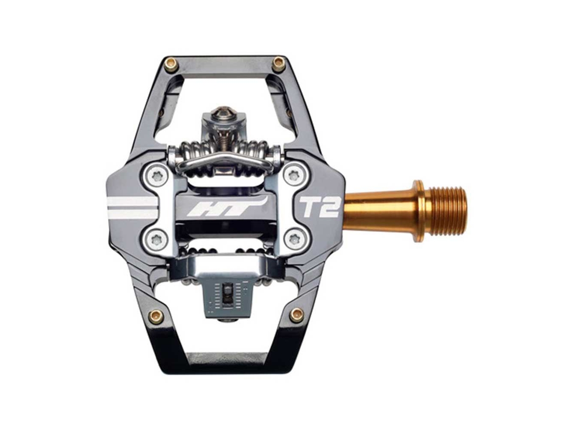 Pedais Enduro T2 Titanium Prateadoht Components