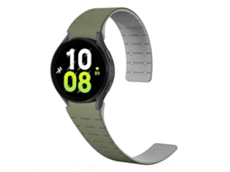 Pulseira Magnética De Silicone Bicolor Para Samsung Galaxy Watch 6/5/4