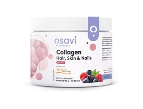 Péptidos De Colagénio Cabelo, Pele E Unhas Osavi (150g)