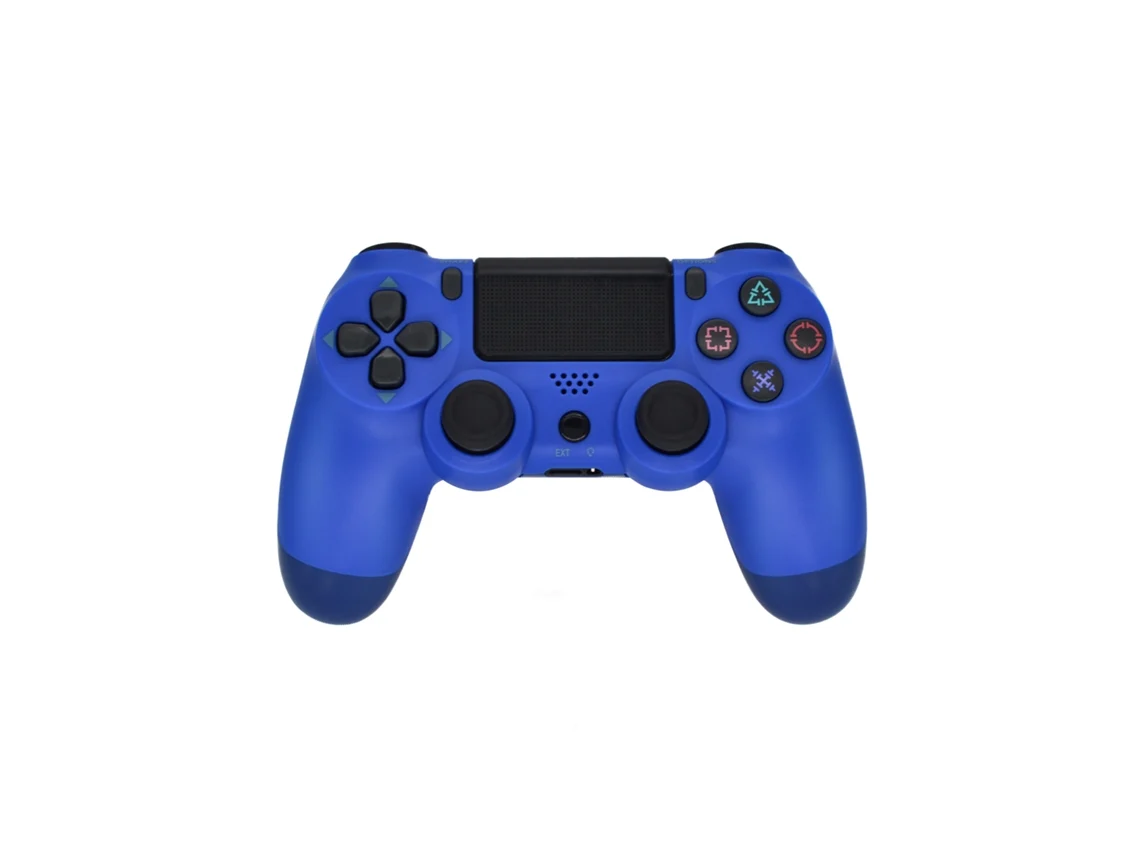 Comando Sem Fios  Joystick Bluetooth De 6 Eixos Para Ps4 Comando Azul Para Consola De Jogos*