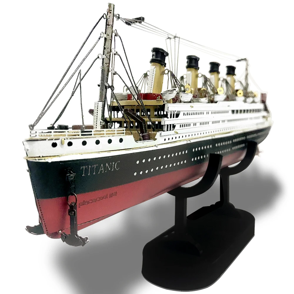 Quebra-cabeça 3d De Metal, Presente Para Adultos, Modelo Do Titanic