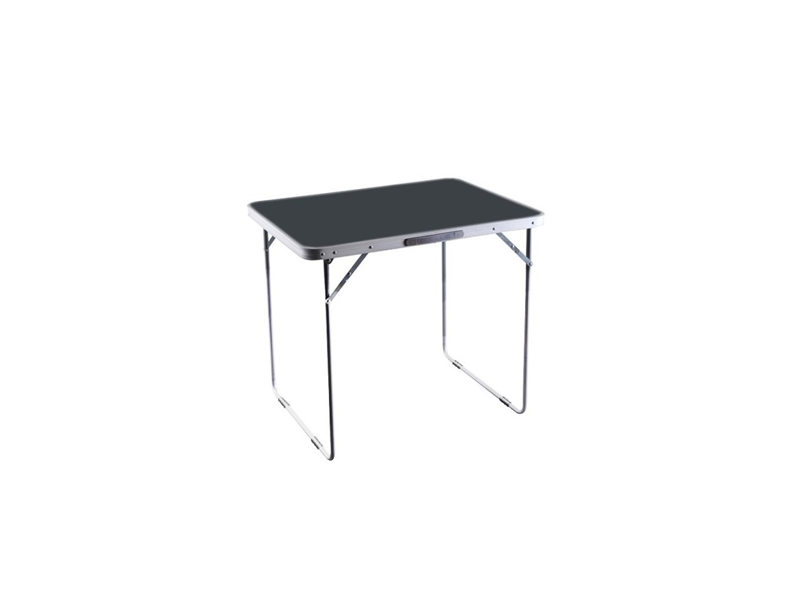 Mesa Dobrável Cinza Aço Para Camping E Praia Marbueno Summer