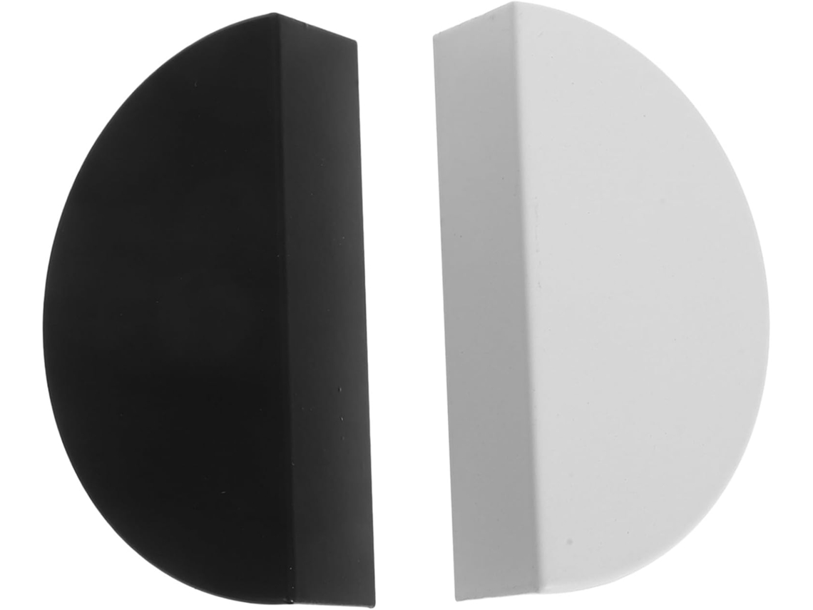 Puxadores Semicirculares Infantis Para Gavetas, 2 Peças, Liga De Alumínio, 64mm