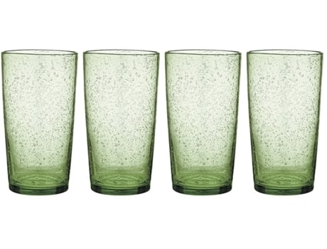 Conj.4 Copos LADELLE 700Ml Eco Recyc Green