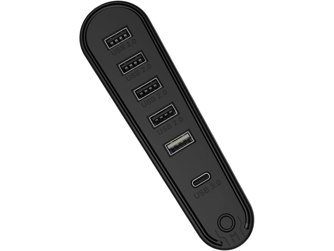 Hub Usb Extensor Com Estação De Acoplamento E Iluminação Led
