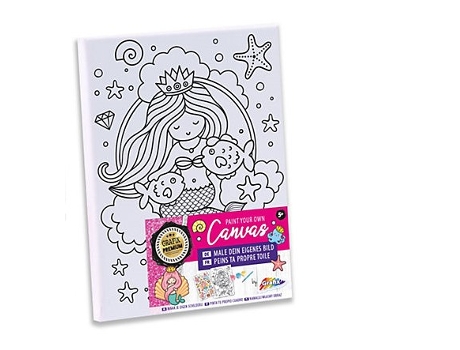 Kit de Pintura CLARA BABY Princesa Sereia