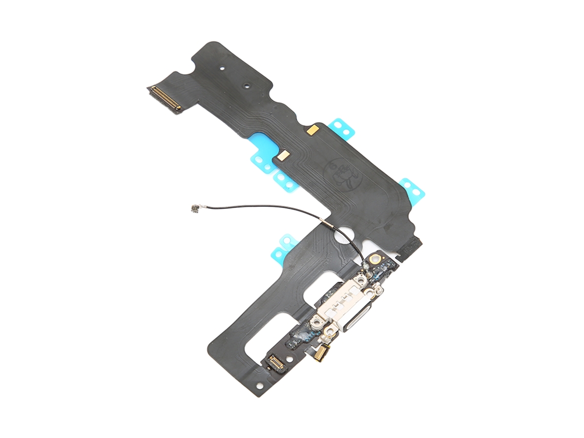 Módulo De Porta De Carregamento Usb Com Conector Dock E Cabo Flexível Para Iphone 7 Plus Branco